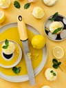 MICROPLANE Premium Zester-Reibe Lemon Cream  Gelb