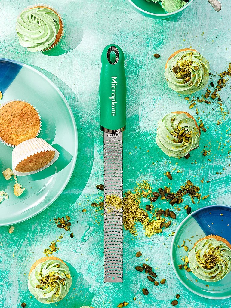 MICROPLANE Premium Zester-Reibe Fresh Basil Green  Dunkelgrün
