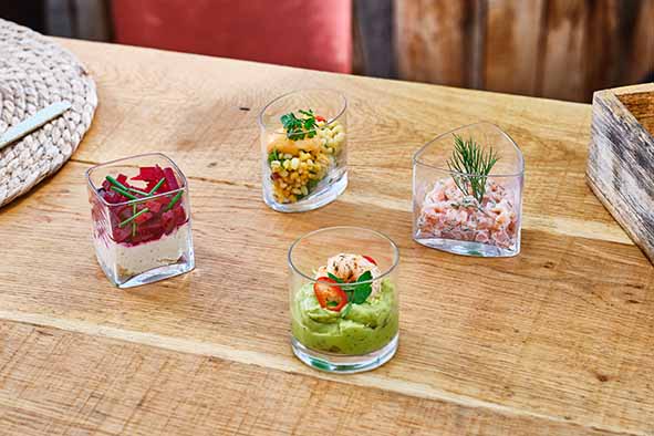 MICHELANGELO APEROGLAS 13CL SET6 KUBUS 5,6X5,6XH6CM