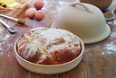 KitchenCraft Home Made Round Bread Baking Cloche
