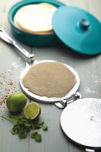 KitchenCraft KitchenCraft Mexican Tortilla Press - Silver