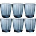 Bormioli Rocco Pulsar Waterglas - 30 Cl - Blauw - Set-6