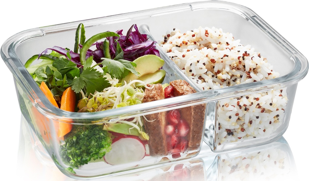 GEFU Lunchbox »MILO«, (1 Tlg.), Gelaserter QR Code Zur Vorratskontrolle per App (nur Für Android)