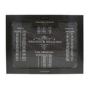 Creative Tops Slate Effect Weights and Measures Work Surface Protector