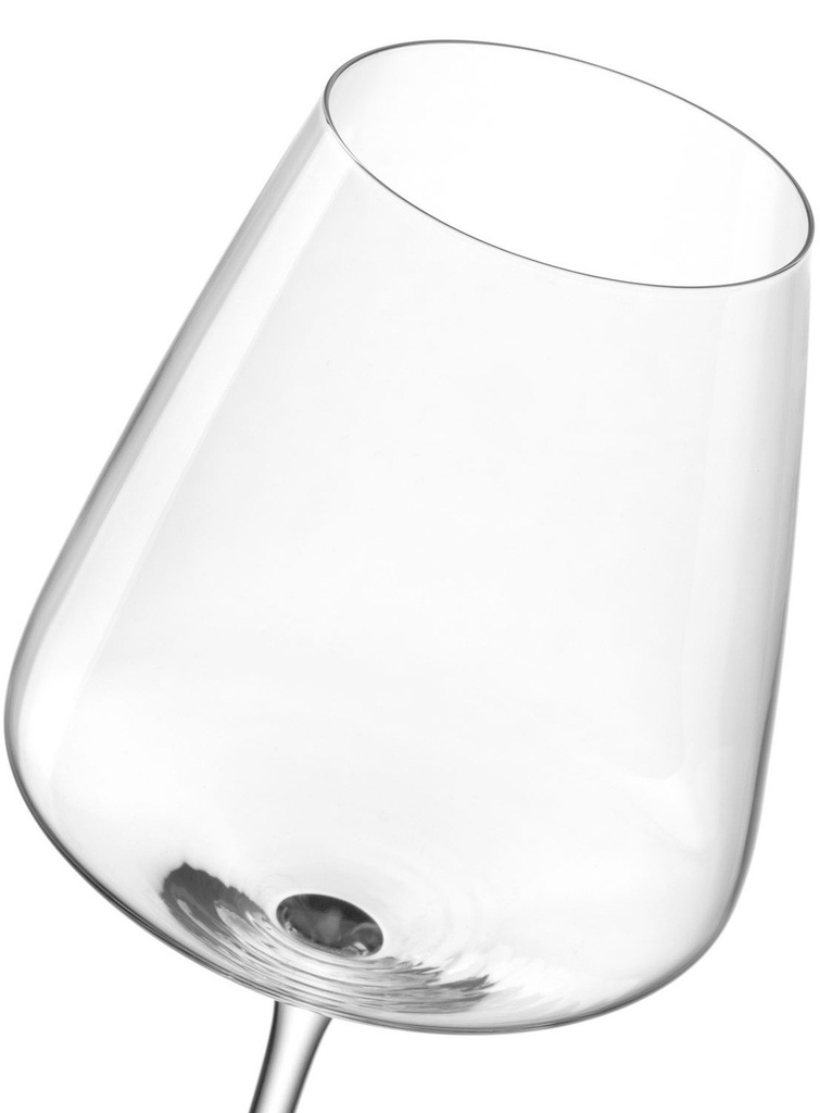 LEONARDO Weinglas Weiweinglas PALADINO, 540 Ml, 6er-Set, (Set, 6 Tlg.), Kelchglas, Spülmaschinengeeignet