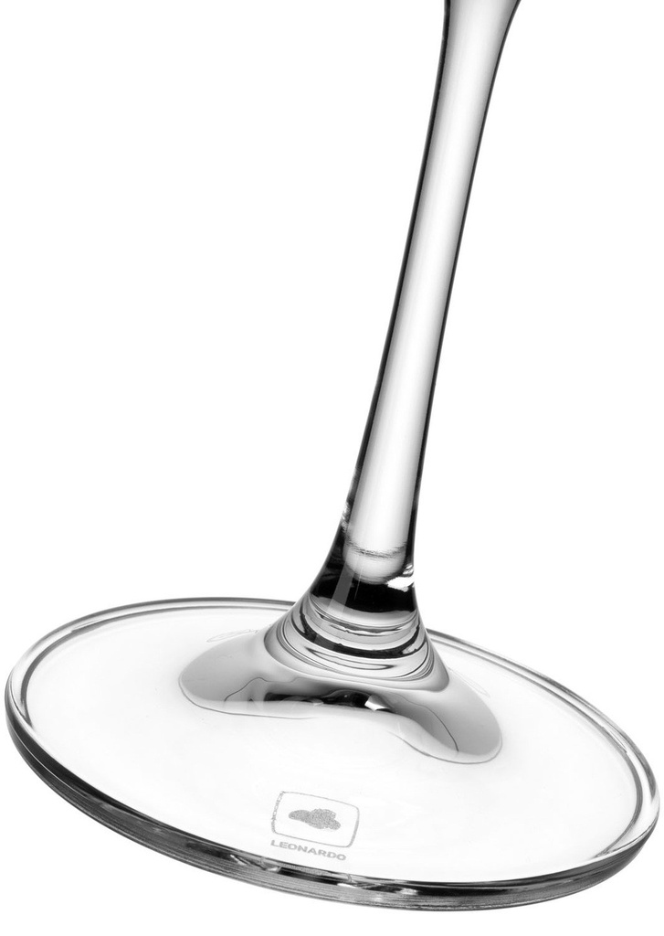LEONARDO Weinglas Weiweinglas PALADINO, 540 Ml, 6er-Set, (Set, 6 Tlg.), Kelchglas, Spülmaschinengeeignet