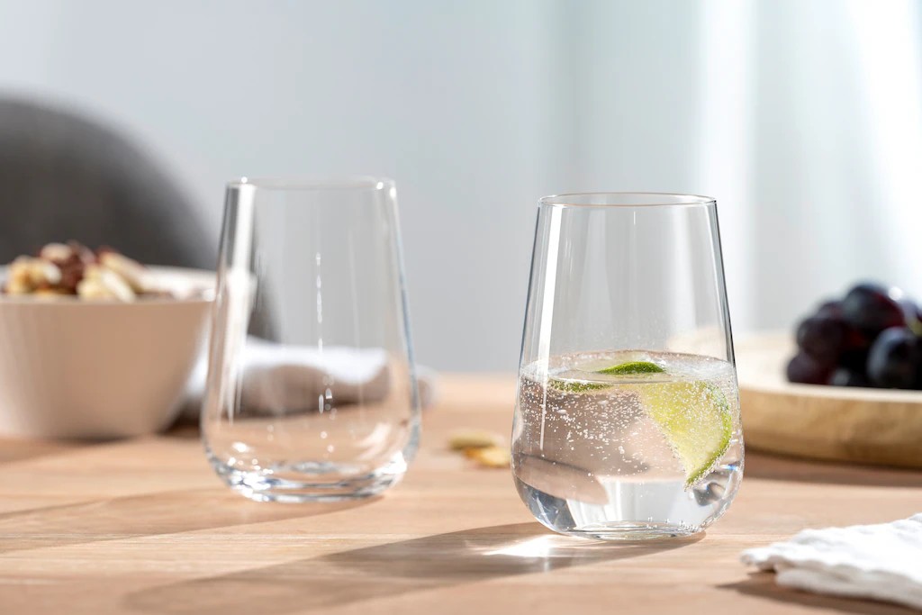 LEONARDO Glser-Set Trinkglas PALADINO, 370 Ml, 6er-Set, (Set, 6 Tlg., 6 Trinkglser, 370 Ml), Spülmaschinengeeignet