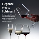 Spiegelau Definition Burgundy Glass, European Made Long Stem Red Wine Glasses for Wedding, Anniversary, Birthday Party, Dinner, Glassware, Home Bar Ca