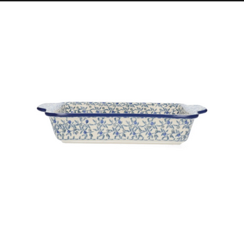 Bunzlau Baking Dish 1200 ml - Blue Olive