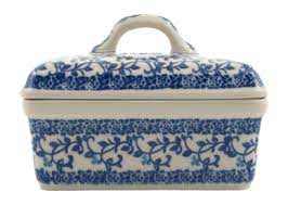 Bunzlau Butter Dish Rectangular - Tender Twigs