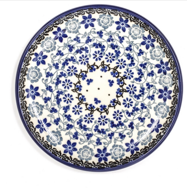 Bunzlau Cake Dish Ø 16 cm - Belle Fleur