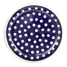 Bunzlau Cake Dish Ø 16 cm - Blue Eyes