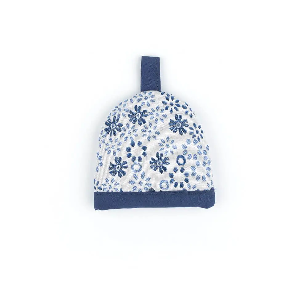 Bunzlau Egg Cozy Indigo Lace