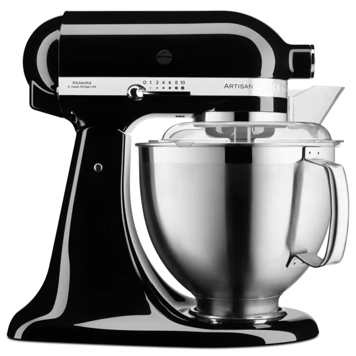 KITCHENAID 4.8L STAND MIXER 5KSM185PSEOB GLANZEND ZWART