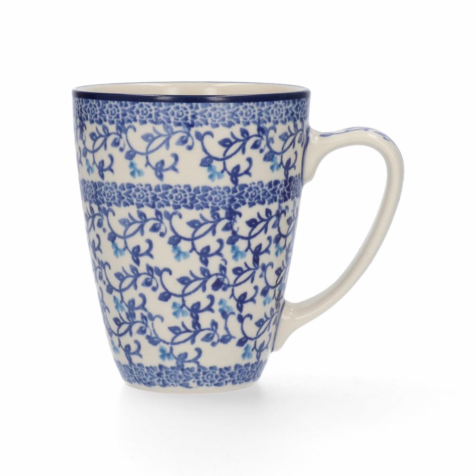 Bunzlau Mug with Ear 340 ml - Tender Twigs