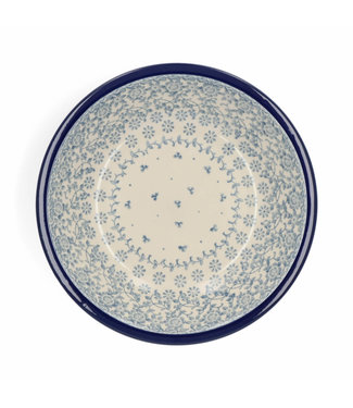 Bunzlau Plate Deep Ø 21 cm - Ocean Breeze