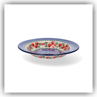 Bunzlau Plate Deep Ø 23,5 cm - Romance