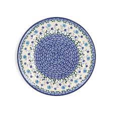 Bunzlau Plate Flat Ø 25 cm - Spring Hill