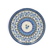 Bunzlau Plate Ø 20 cm - Flower Crown