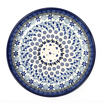 Bunzlau Plate Ø 26,5 cm - Belle Fleur