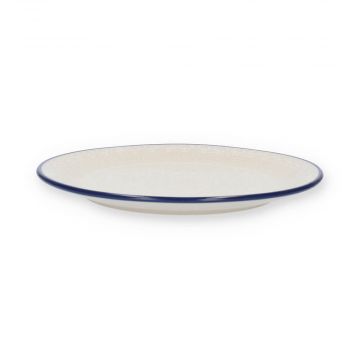 Bunzlau Plate Ø 26,5 cm - White Lace