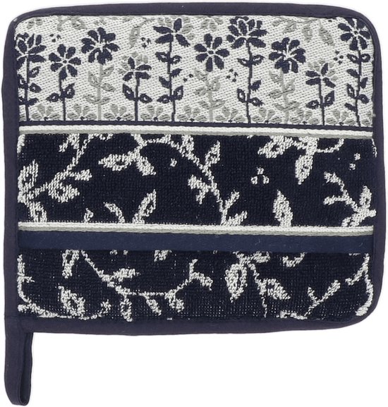 Bunzlau Potholder Daydream Dark Blue