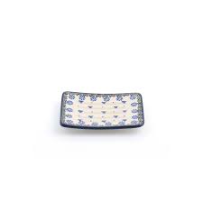 Bunzlau Soap Dish Rectangular - Belle Fleur