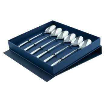 Bunzlau Tea Spoon 6 pcs Summer Breeze Stainless Steel gift box