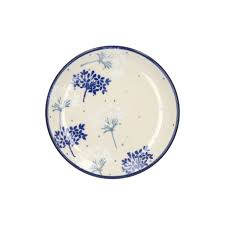 Bunzlau Teabag Dish Round - Felicity