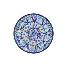 Bunzlau Teabag Dish Round - Nautique