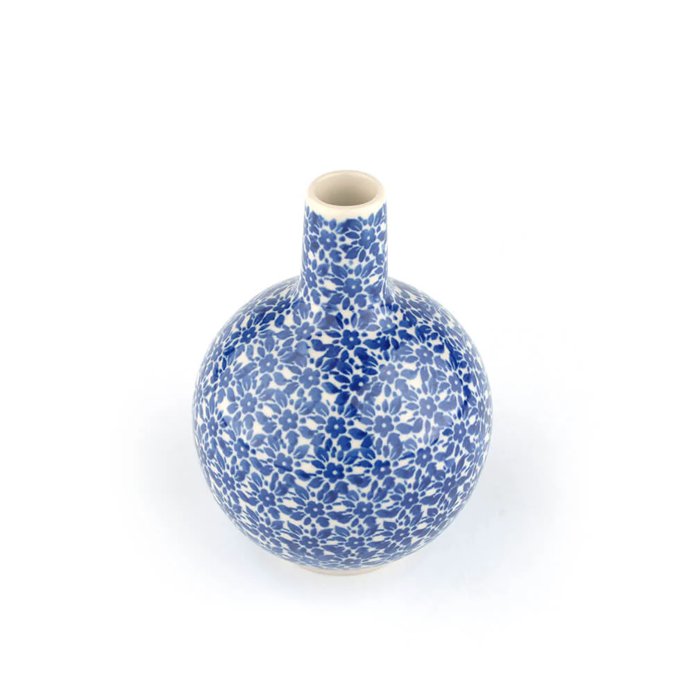 Bunzlau Vase Spout 420 ml - Indigo