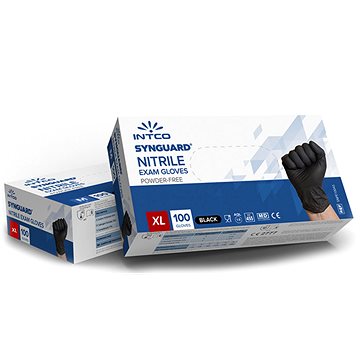 NITRILE ZWARTE HANDSCHOENEN XL