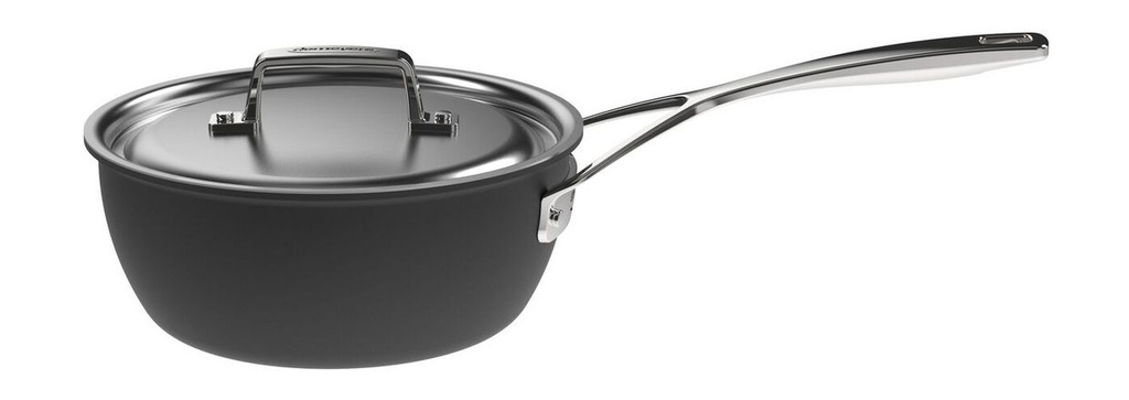 DEMEYERE BLACK 5  CONISCHE SAUTEUSE MET DEKSEL