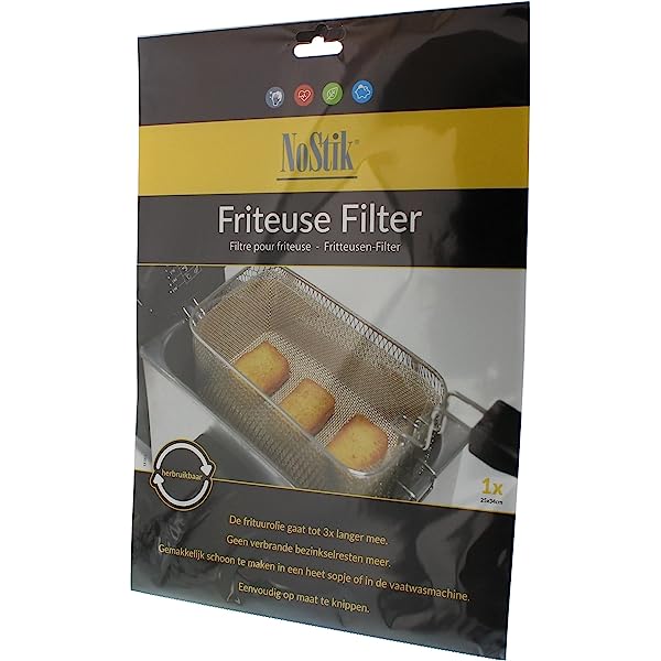 FRITEUSE FILTER HERBRUIKBAAR, NOSTIK