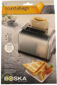 TOASTABAGS 3 STUKS, HERBRUIKBAAR, BOSKA