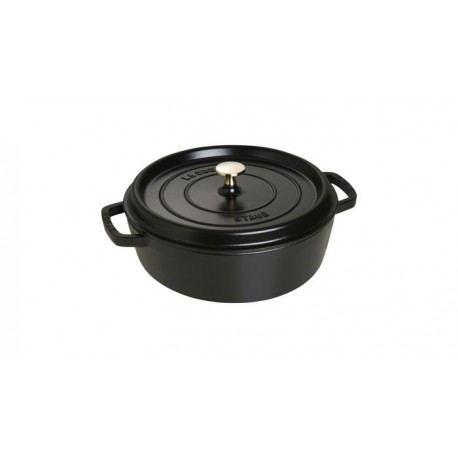 STAUB COCOTTE 26CM ZWART MAT