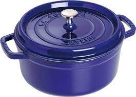 STAUB COCOTTE 24 CM, BLEU INTENSE
