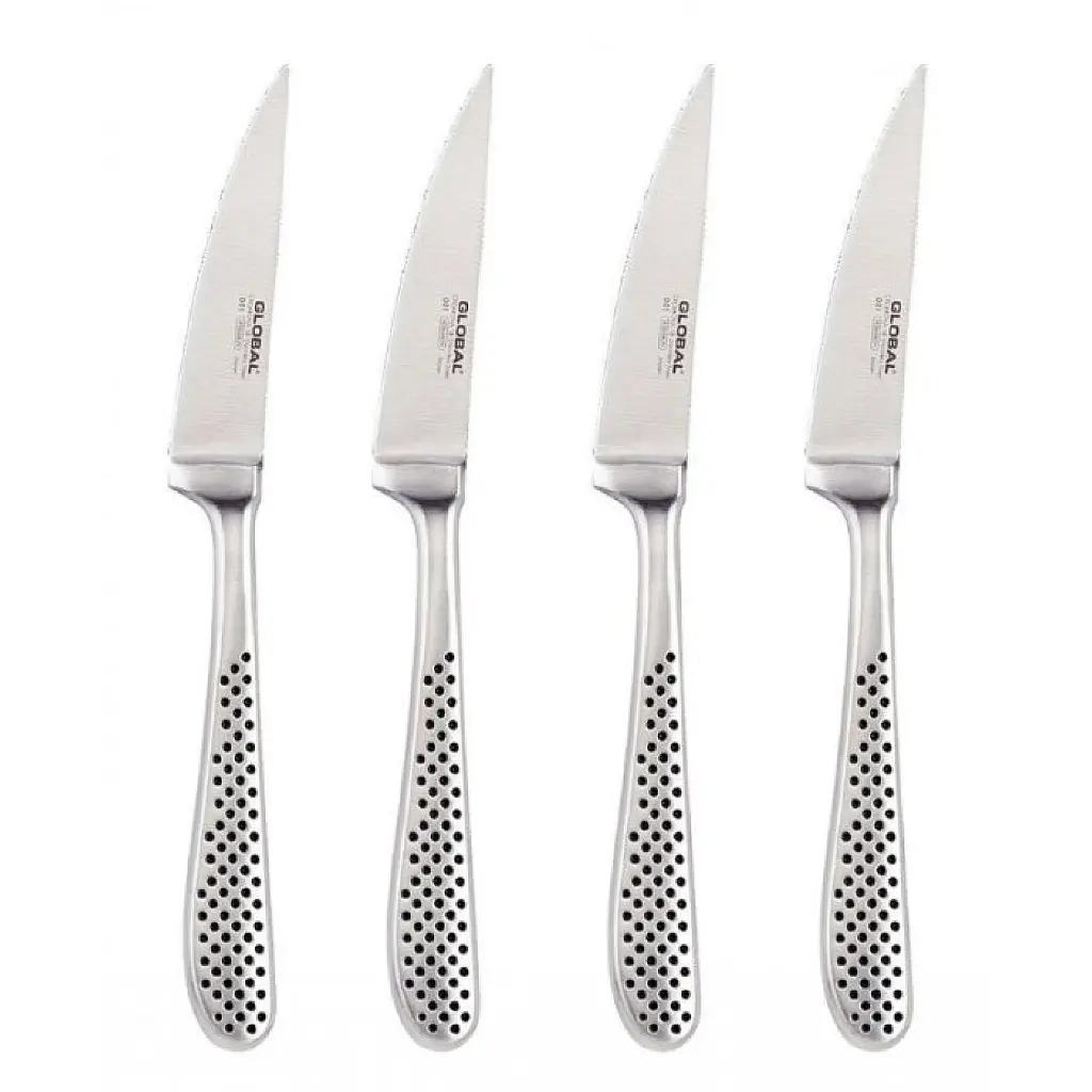 GLOBAL 4 STUKS STEAK MES