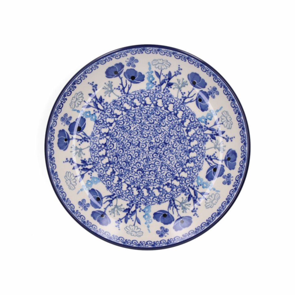 BUNZLAU BORD 20 CM, FLOWER GARDEN OF JOY