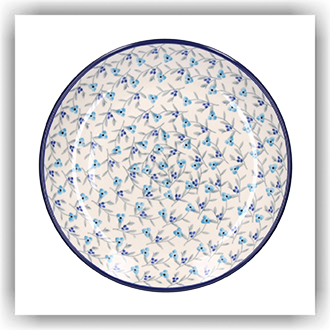 Bunzlau Plate Ø 23,5 cm -PEACEFUL