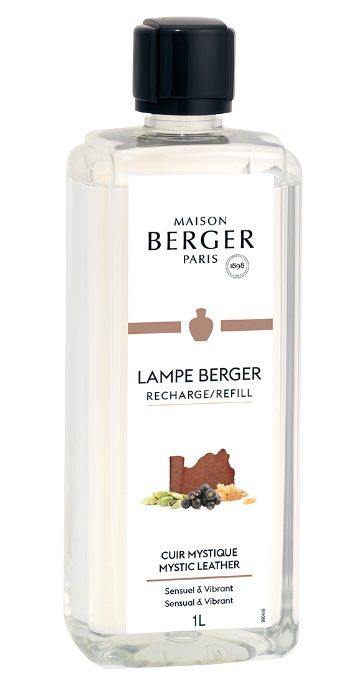 Lampe Berger Huisparfums 1L Cuir Mystique / Mystic Leather