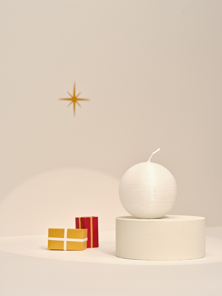 BOL KAARS WIT PARELMOER