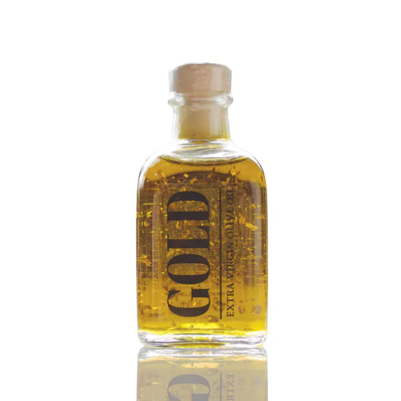 OLIJFOLIE MET GOUD