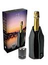 PEUGEOT BUBBELS, SET WIJNSLEEVE EN DOP