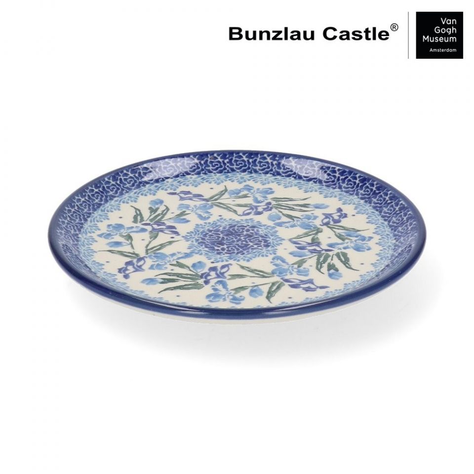 Bunzlau  GEBAKSBORD 16 CM - VGM IRISES