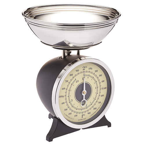 KEUKEN WEEGSCHAAL ZWART CLASSIC