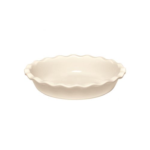 EMILE HENRY GESCHULPTE RONDE OVENSCHAAL CREME 26CM