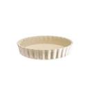 EMILE HENRY GESCHULPTE RONDE OVENSCHAAL CREME 24CM