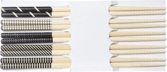 EETSTOKJES SET 5X2
