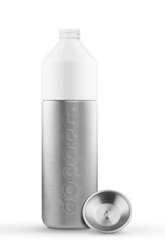 DOPPER WIT/STAAL 1.1LTR